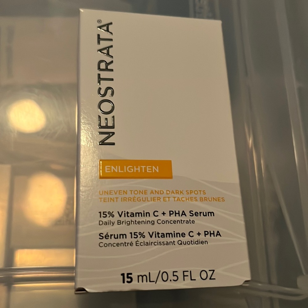 Brand new 15% vitamin c serum from Neostrata